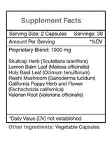 Secrets of the Tribe Tribal Tranquility Capsules - Nerve Calming Formula