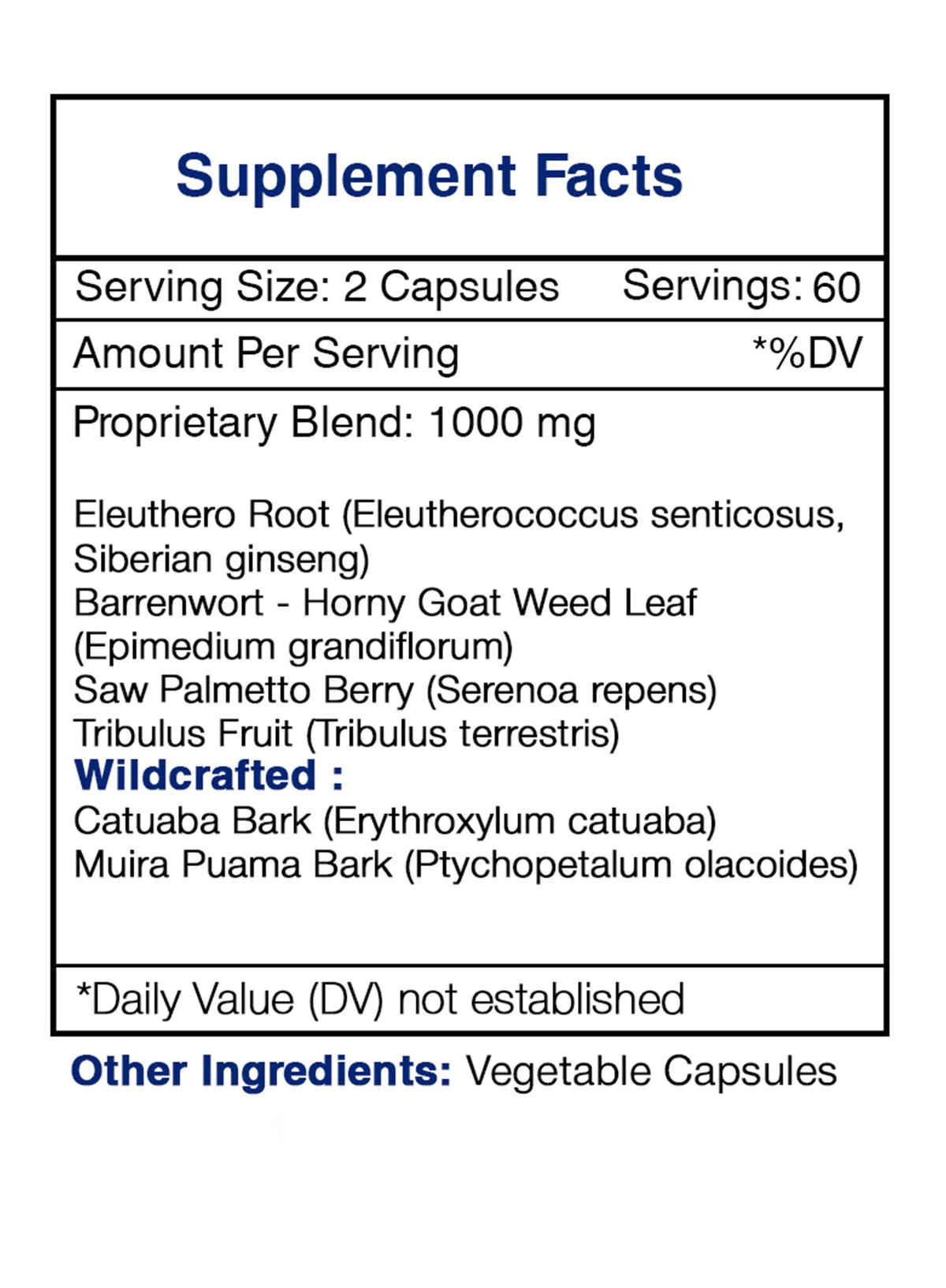 Tribal Vigor Capsules - Wellness Support