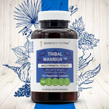 Secrets of the Tribe Tribal Warrior Capsules - Male Strength/Vitality