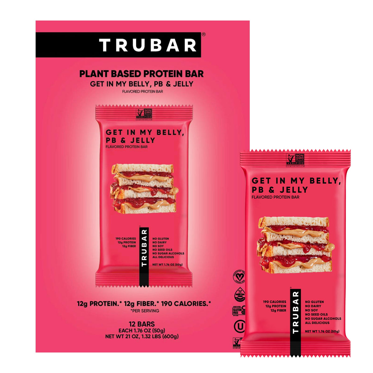 TRUBRANDS Get in My Belly, PB & Jelly