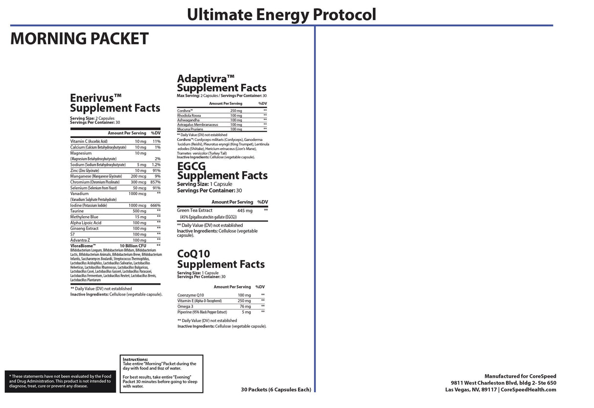 Ultimate Energy Health Support