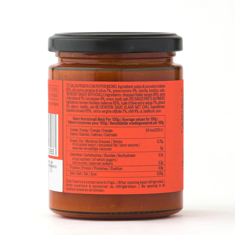 Famiglia Crispino Calabrian Chili Pepper Sauce — Spicy Ready-Made Sugo