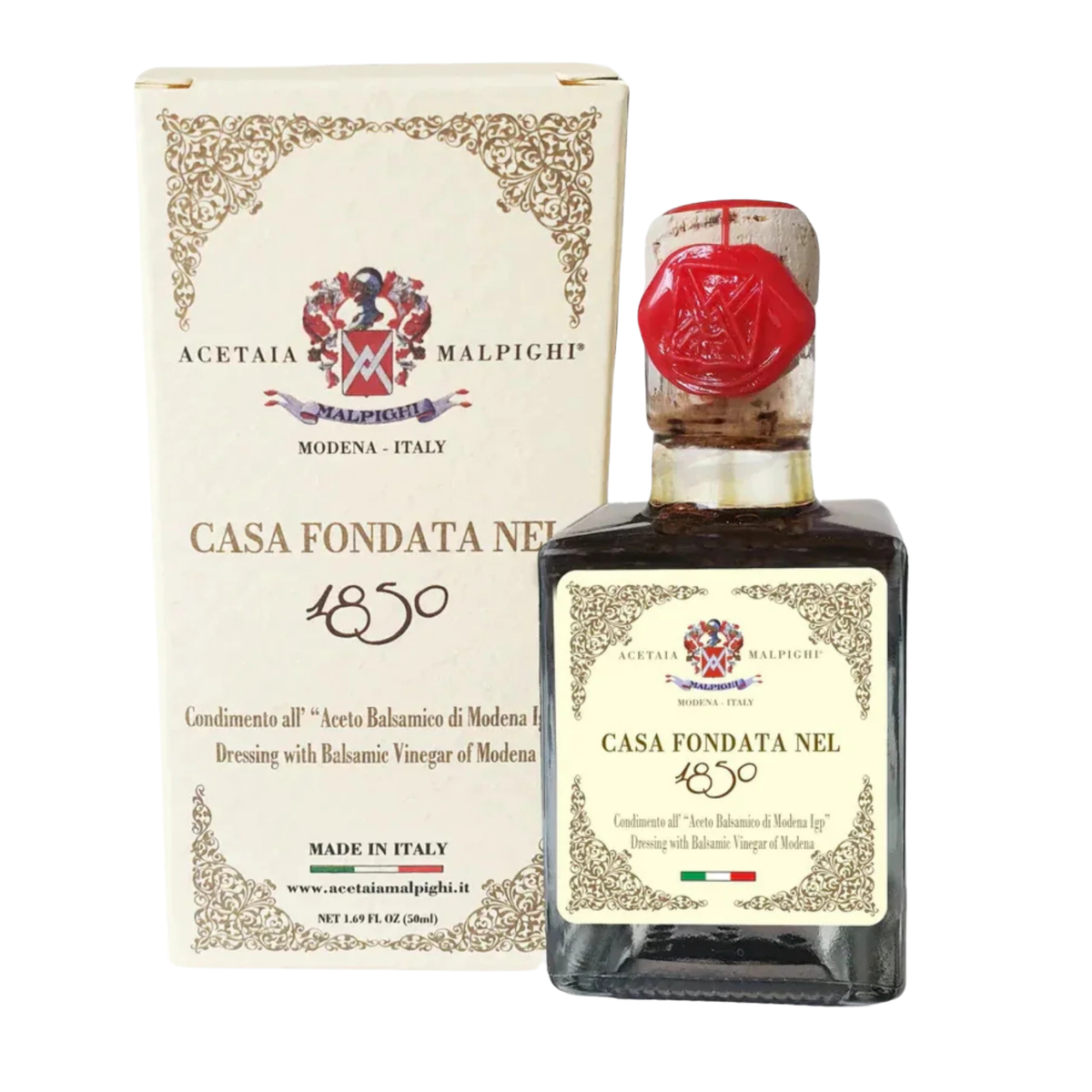 Taycte Acetaia Malpighi 1850 Balsamic Vinegar of Modena — Aged 8 Years, Since 1850