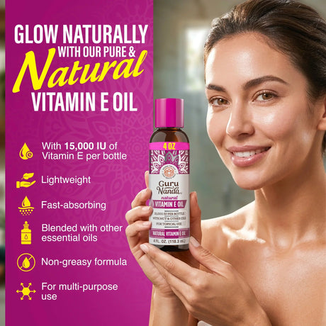 Vitamin E Oil 15,000 IU – 4 oz.