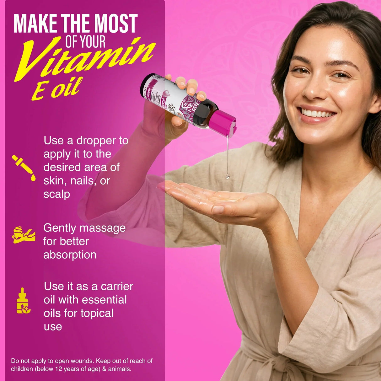 Vitamin E Oil 15,000 IU – 4 oz.