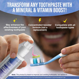 Minerals & Vitamins Toothpaste Booster with 15% Nano Hydroxyapatite – 1 fl oz
