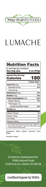Lumache - Vegan - Dried