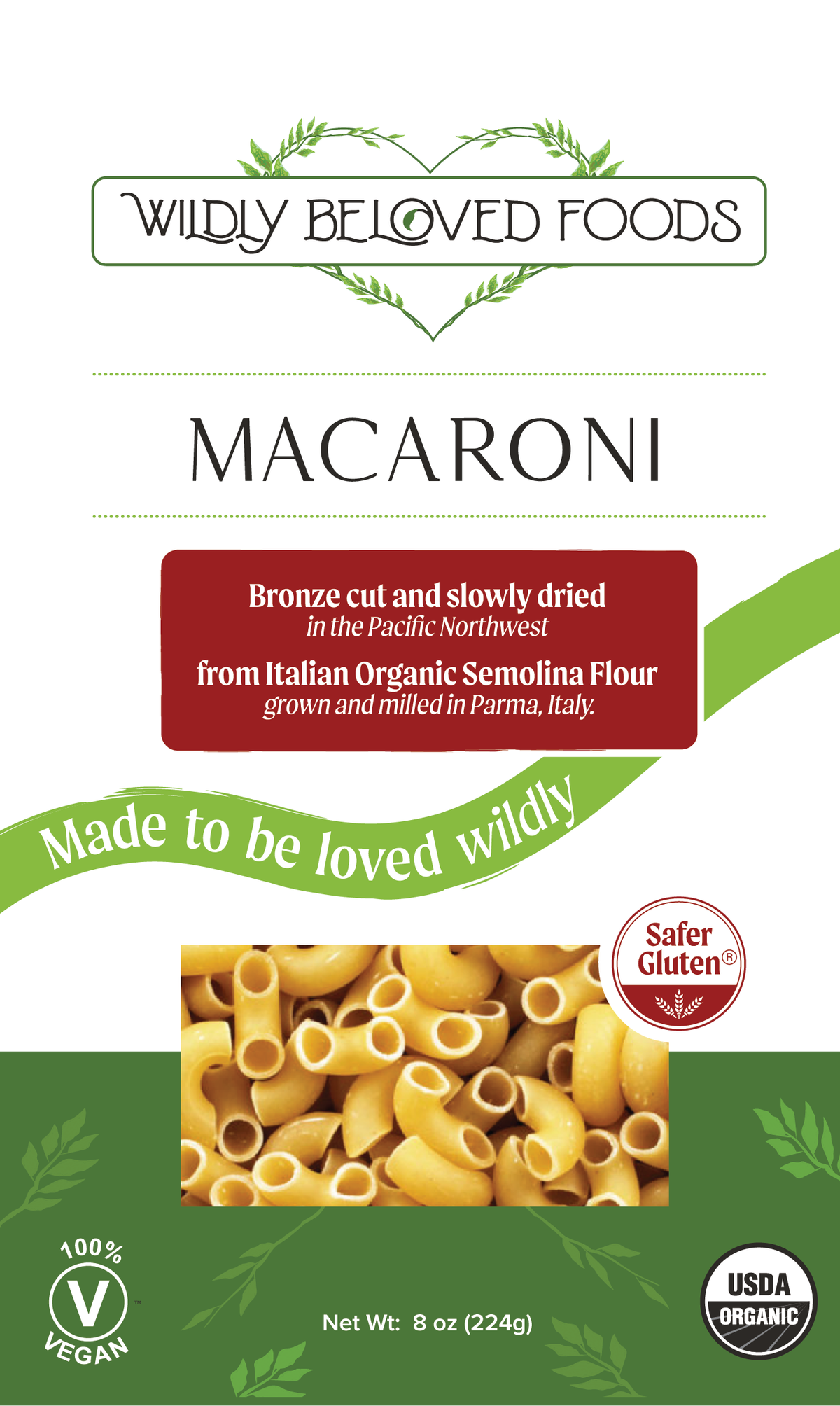Macaroni - Vegan - Dried