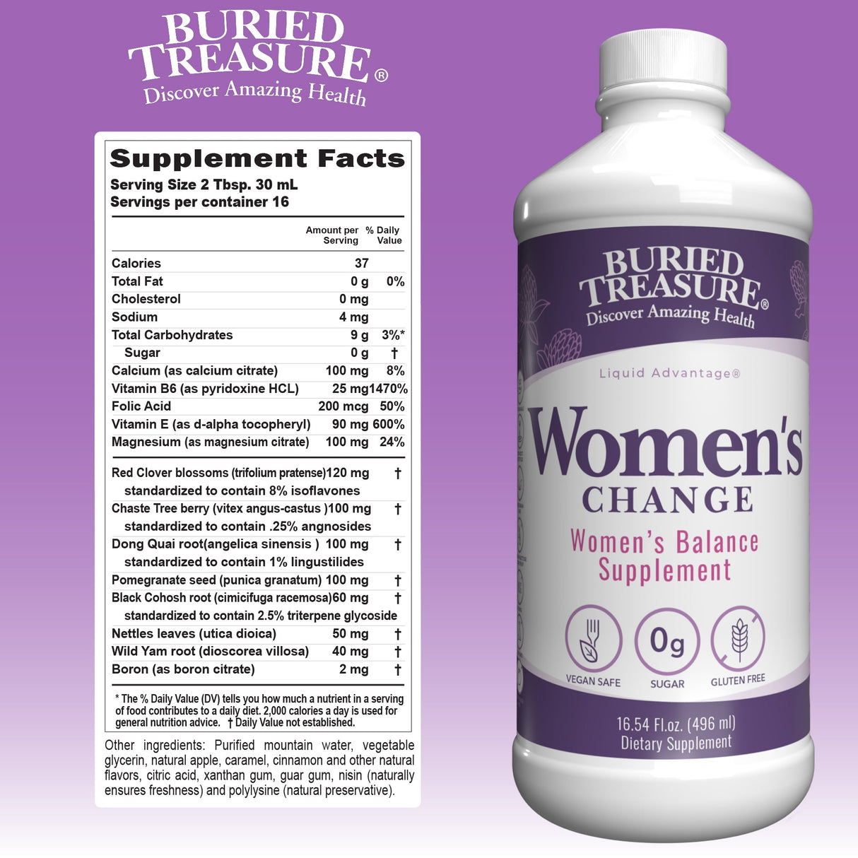 Women's Change – Herbal Blend Supplement, 16 Servings