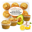 Carbolicious Carbolicious Homestyle Lemon Muffin Low-Carb Sugar-Free - 6 Pack - Only 2g Carbs per Muffin