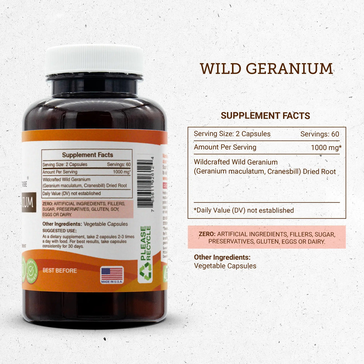 Wild Geranium Capsules
