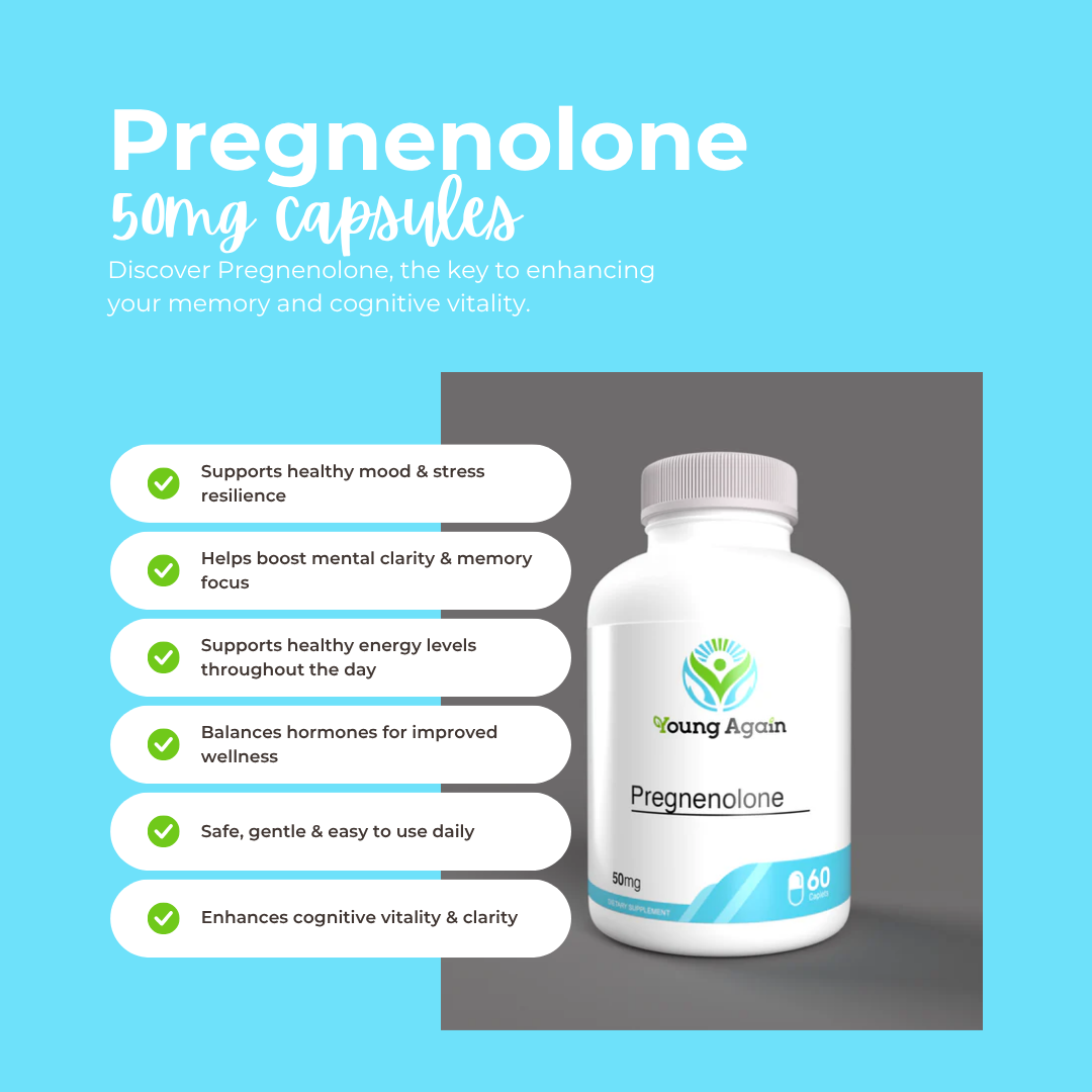 Pregnenolone - Memory And Cognitive Function Booster