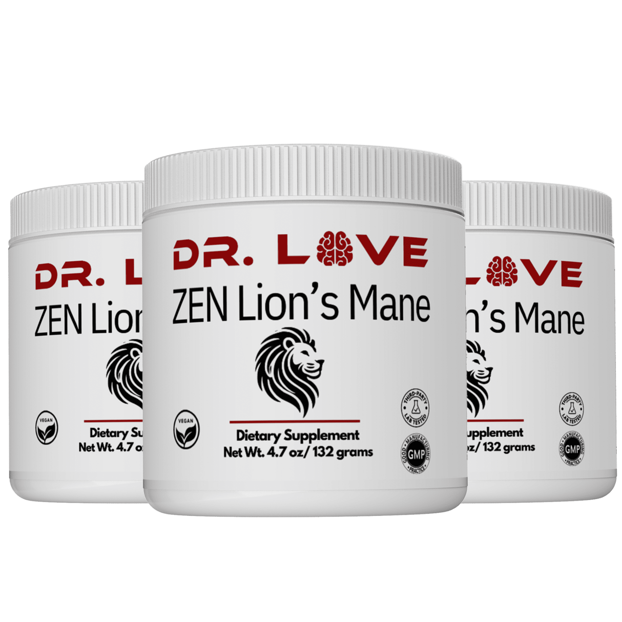 Zen Lion's Mane (60 Day Jar)