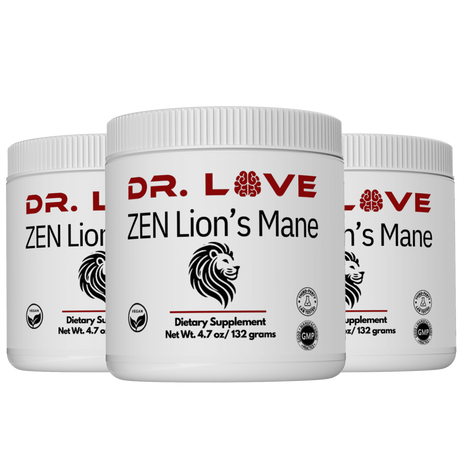 Zen Lion's Mane (60 Day Jar)