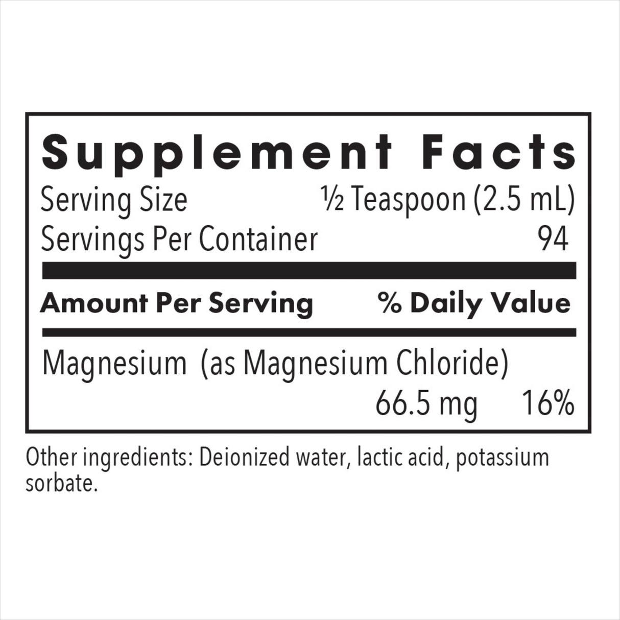 Solution Of Magnesium 8 OZ Liquid