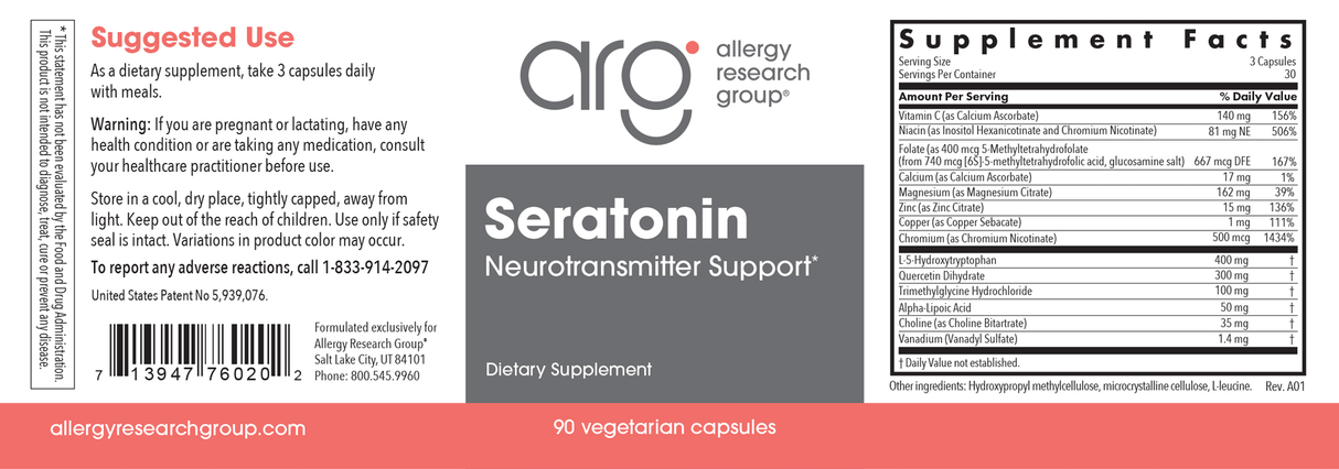 Seratonin 90Veggie Caps