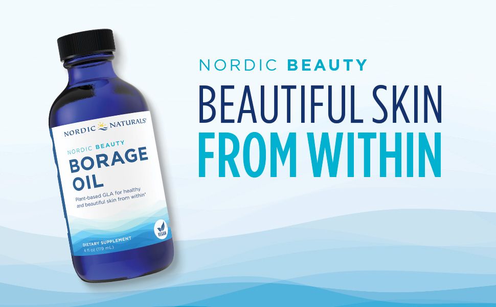 Nordic Beauty Borage Oil (formerly Nordic Gla) 4 Oz Oil Unflavored