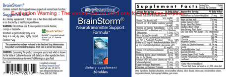 Brainstorm 60Tablets