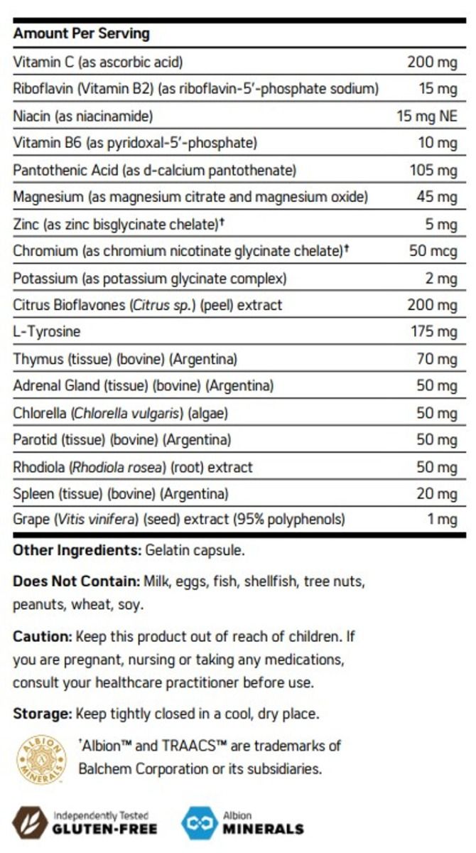 AdrenaMed GL50 Capsules