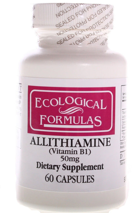 Ecological Formulas/Cardiovascular Research, Allithiamine- 50 MG 60 Capsules