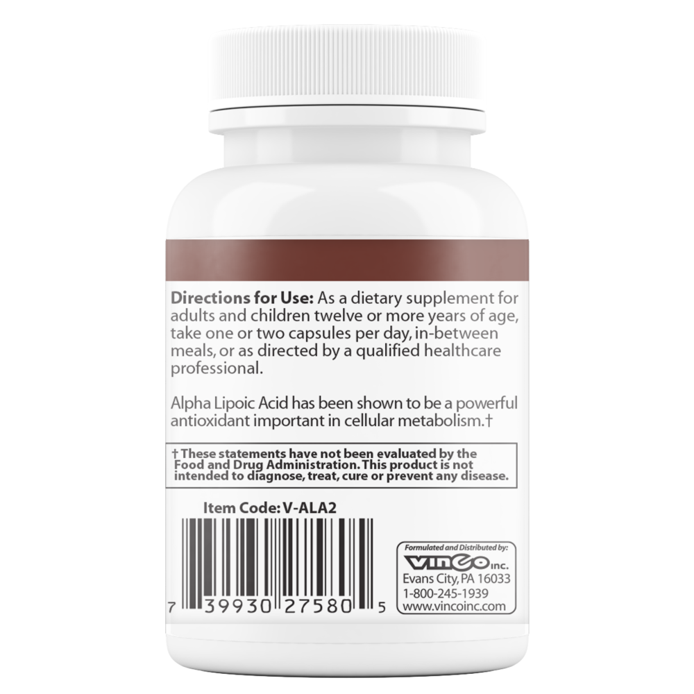 Alpha Lipoic Acid 60Capsules