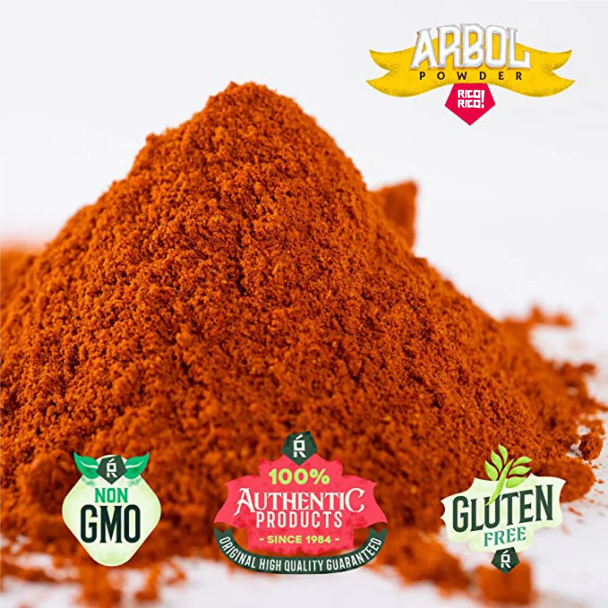 Rico Rico Chile Powder 3 Pack Bundle - Ancho, Guajillo, and Arbol