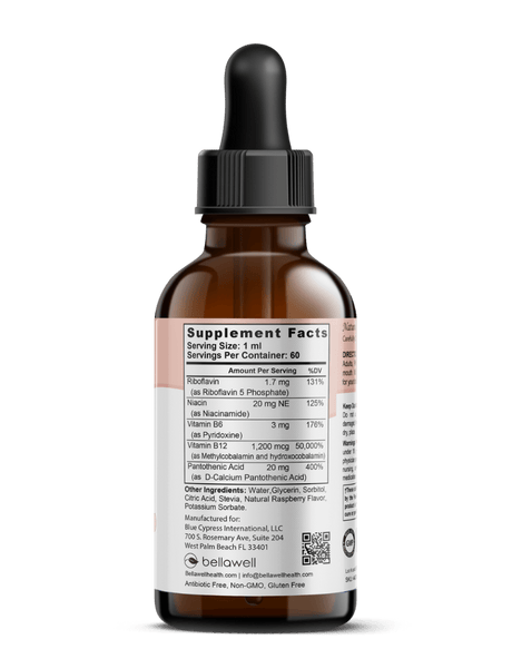 B-12 Drops - B-Active Drops by Bellawell