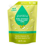 Puracy Baby Shampoo & Body Wash (Tear-Free)