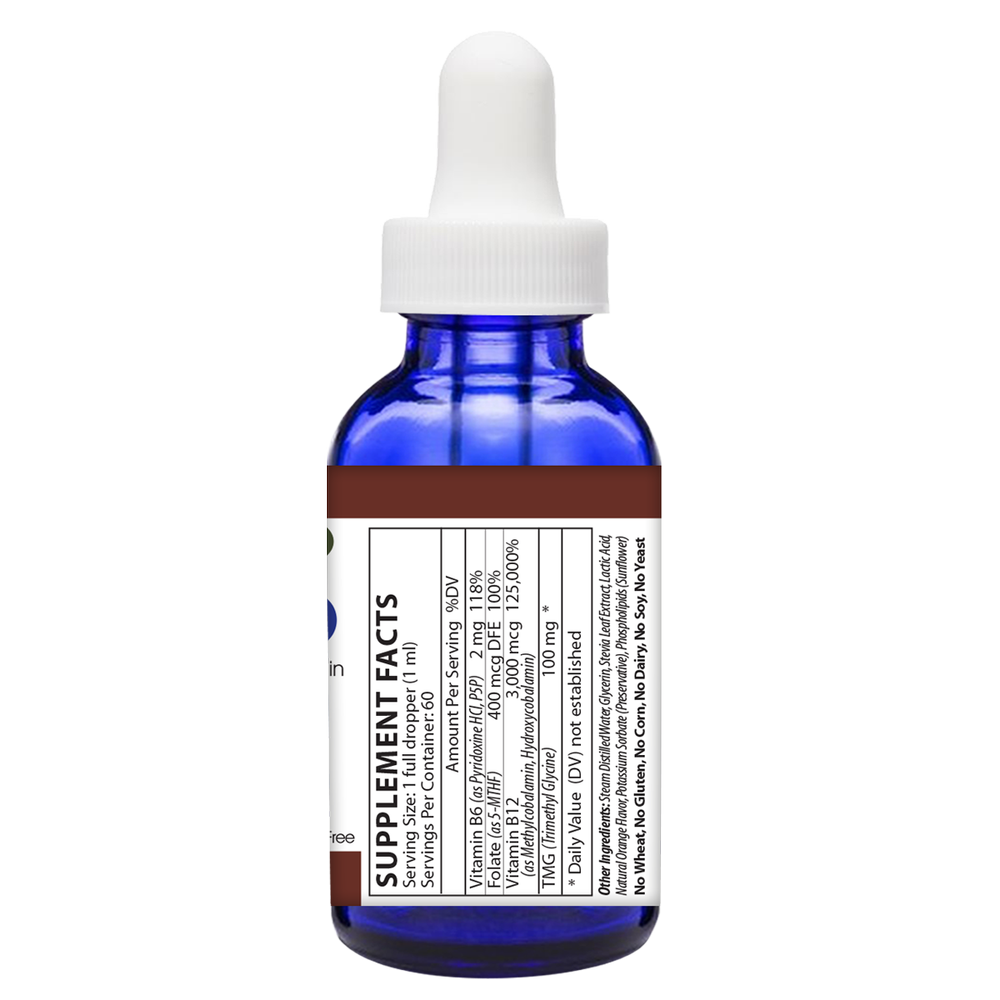 B12 (Liposomal) 2 FL OZ Drops Blood Orange