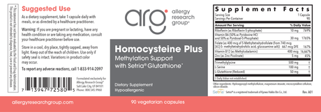 Homocysteine Plus 90Veggie Caps