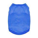 Cotton Dog Tank - Nautical Blue