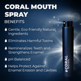 Coral Mouth Spray, Bamboo Mint Floss, and Bamboo Toothbrushes Bundle