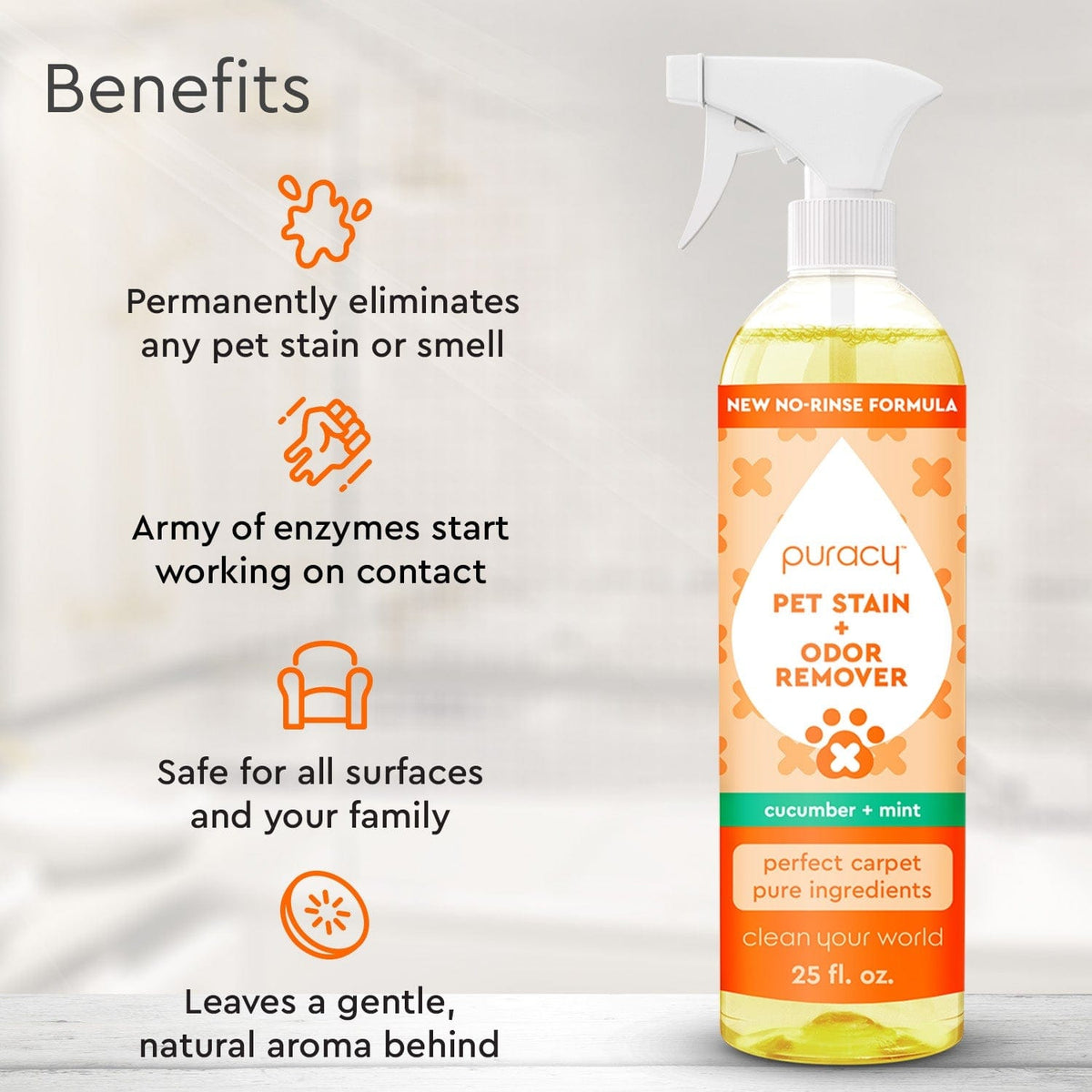 Puracy Pet Stain & Odor Remover