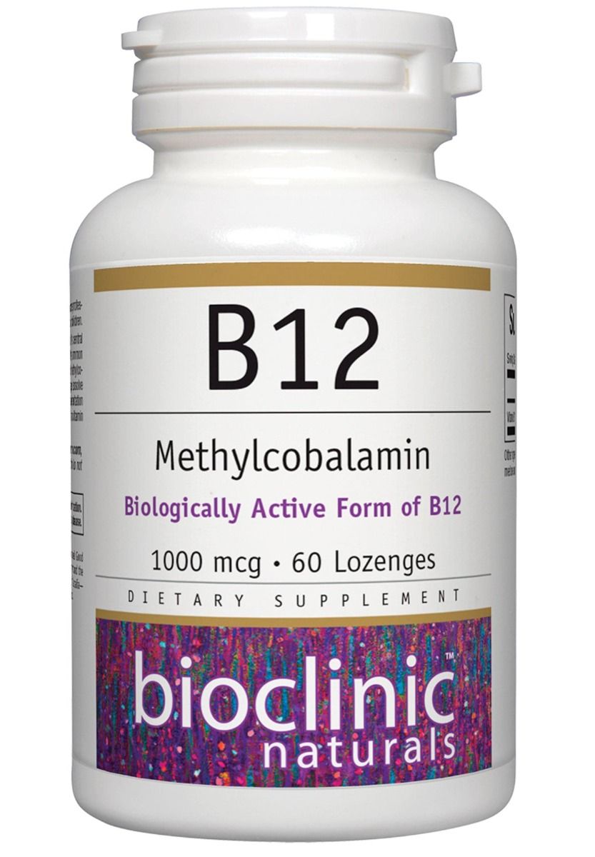 B12 Methylcobalamin 1000 MCG 60Lozenges