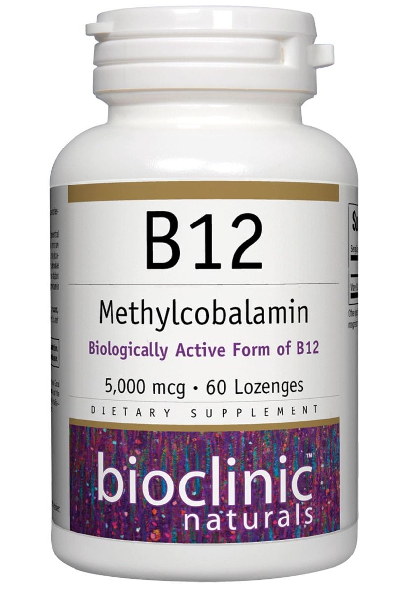 B12 Methylcobalamin 5000 MCG 60Lozenges