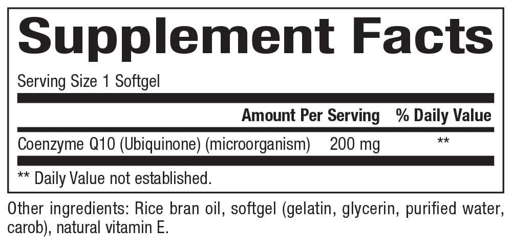 CoQ10 200 MG 60Softgels