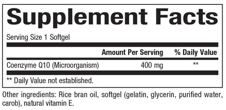 CoQ10 400 MG 30Softgels