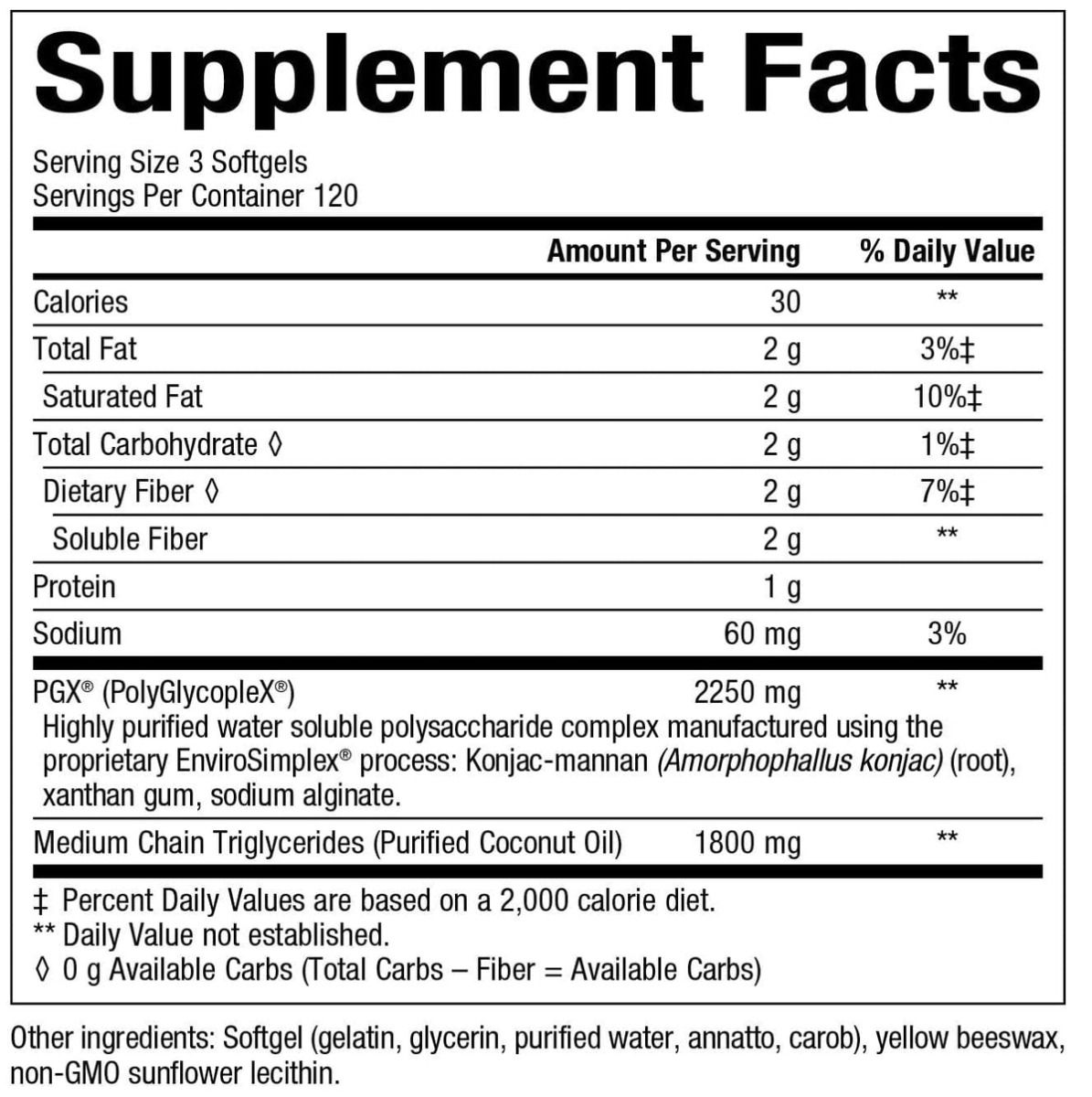 PGX Daily Ultra Matrix 750 MG 360Softge
