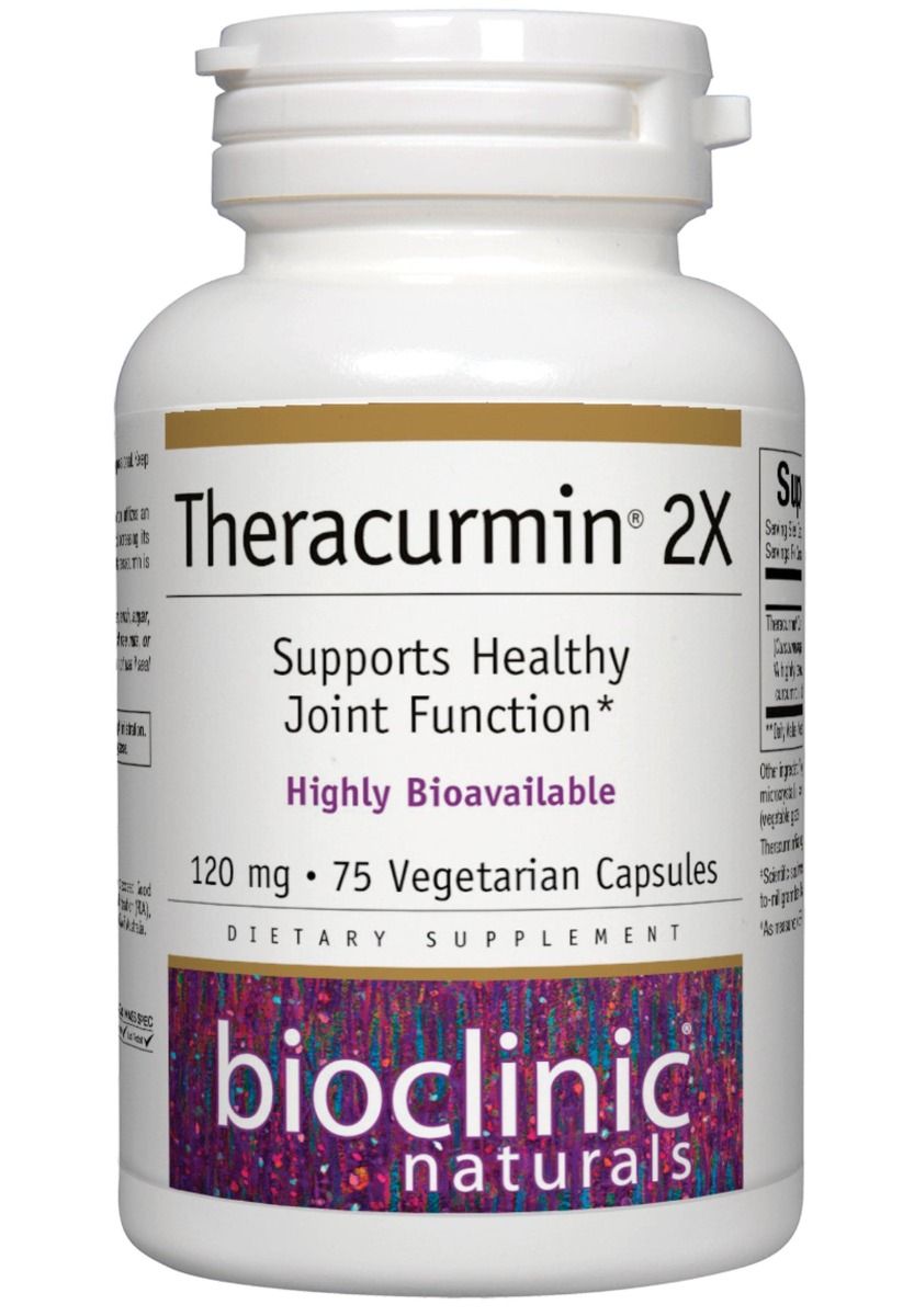 Theracurmin 2x 120 MG 75Veggie Caps