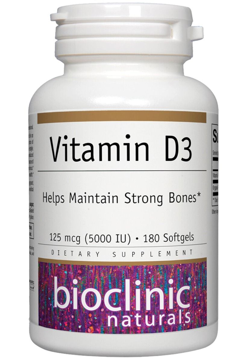 Vitamin D3 125 MCG 180Softgels