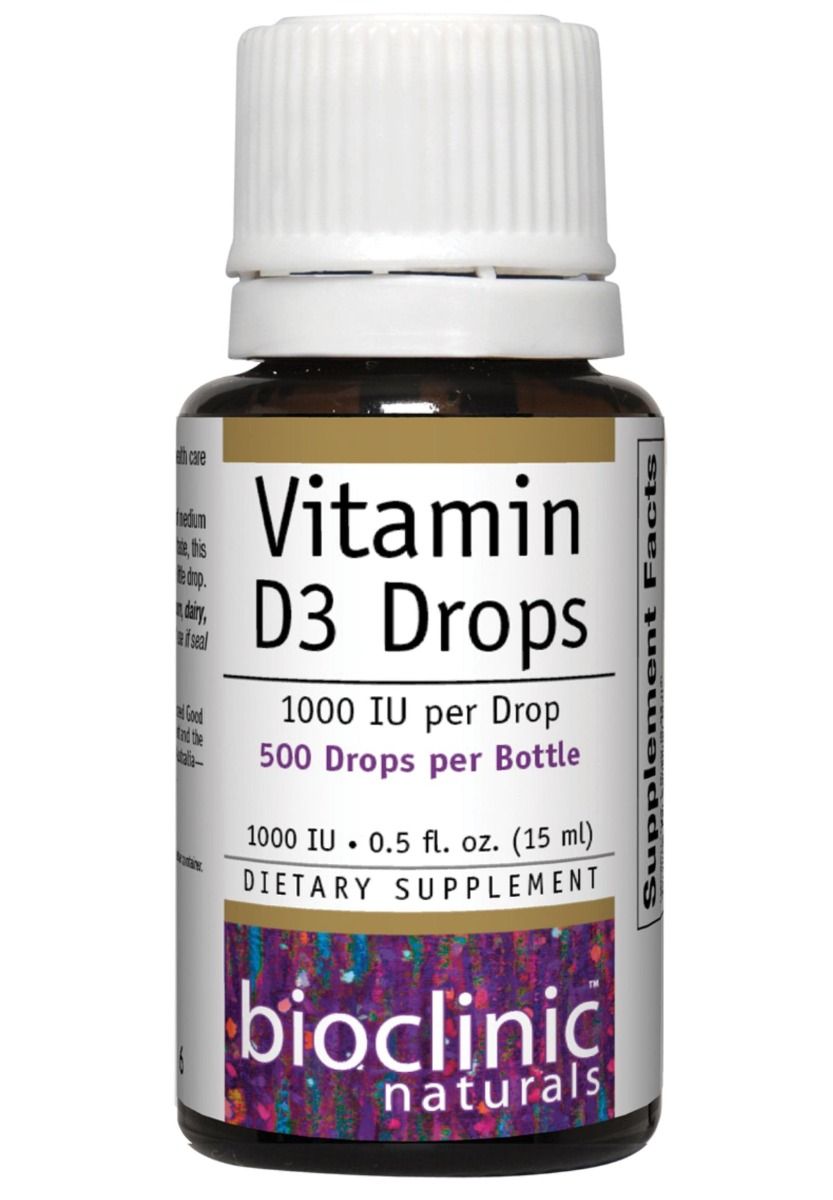 Vitamin D3 Drops 1000 IU 0.5 fl oz (15 mL)Liquid