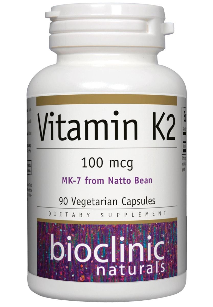Vitamin K2 100 MCG 90Veggie Caps Item #: 24951