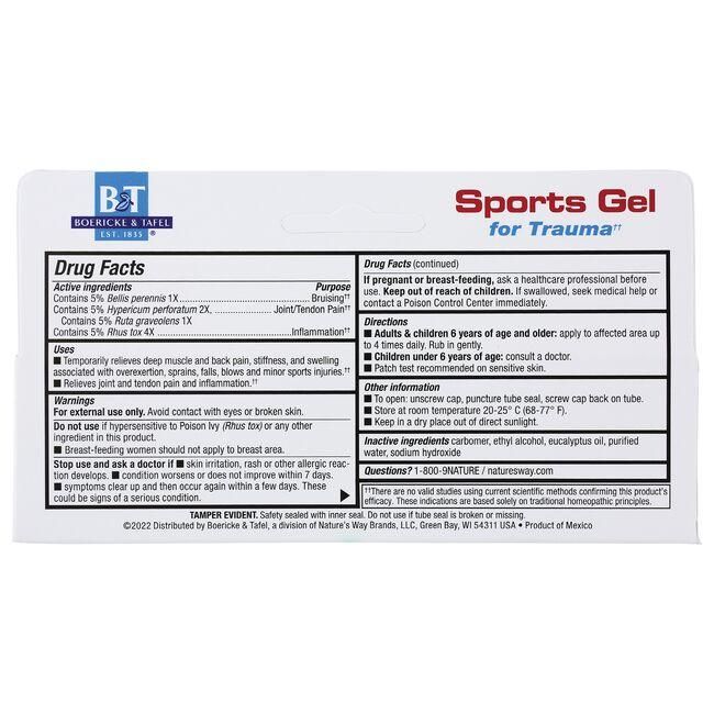 Sports Gel 2.5 Oz Gel