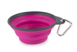 Collapsible Travel Cup: Light Gray / 2 Cups