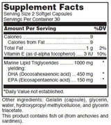 Opti-DHA (Enteric-Coated) 60 Capsules