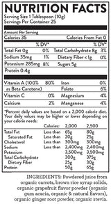 CarrotJuiceMax - Grapefruit/Ginger