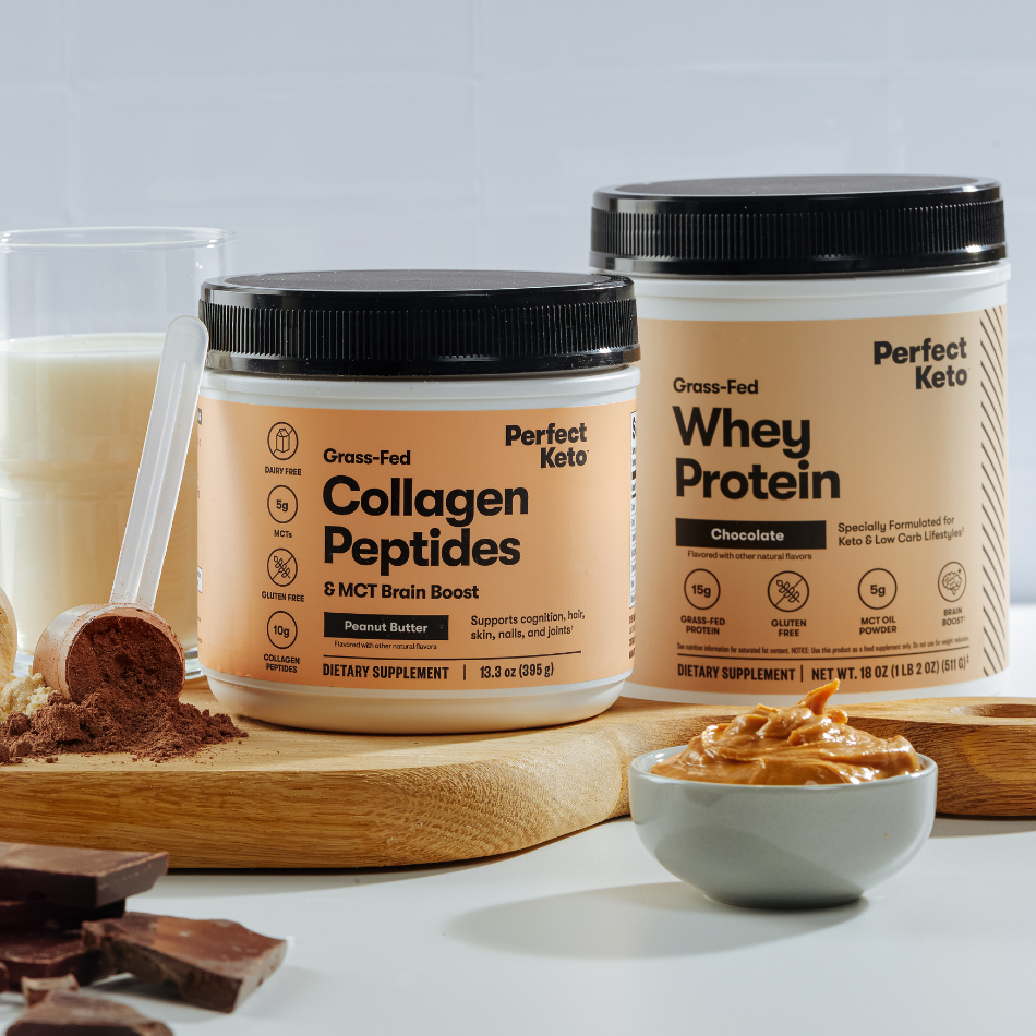 Grass-Fed Collagen Peptides & MCT Brain Boost
