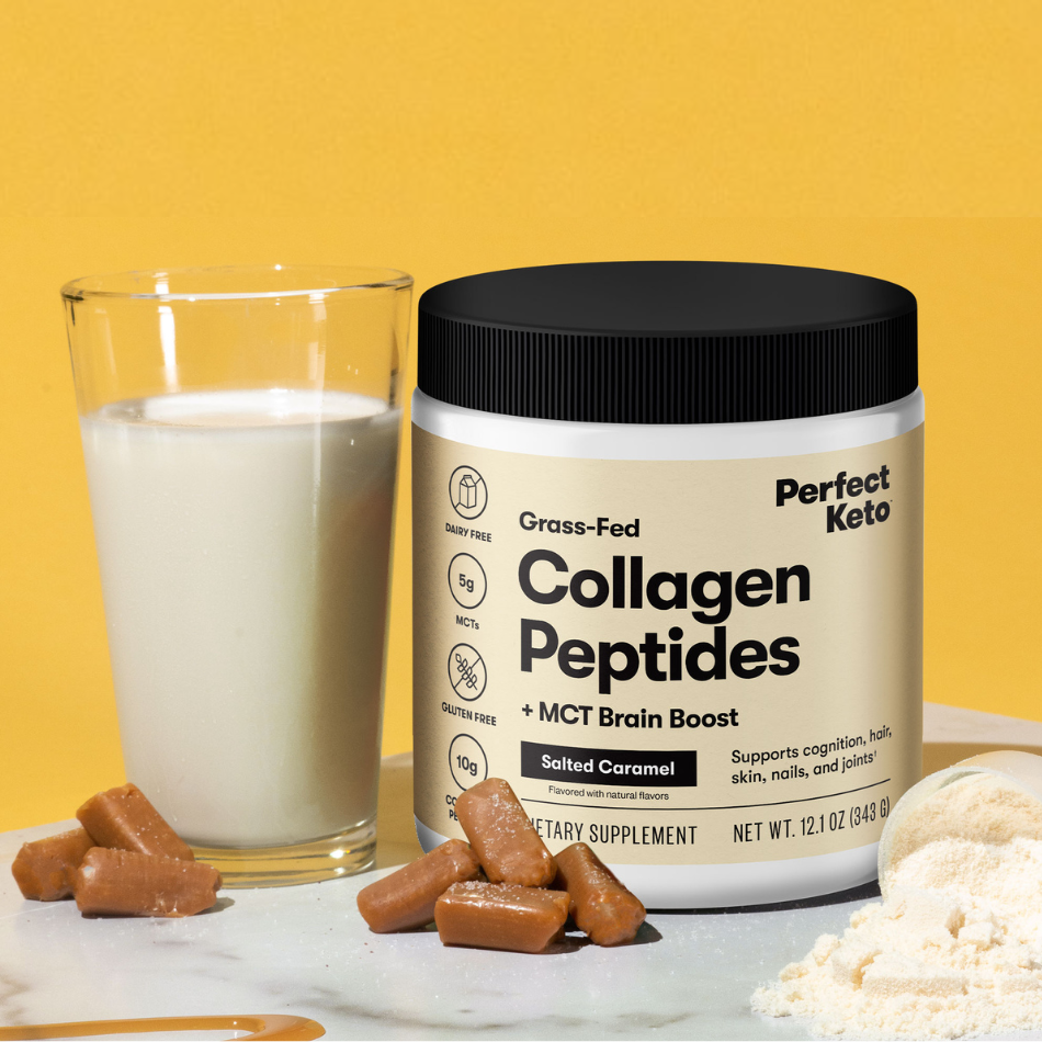 Grass-Fed Collagen Peptides & MCT Brain Boost