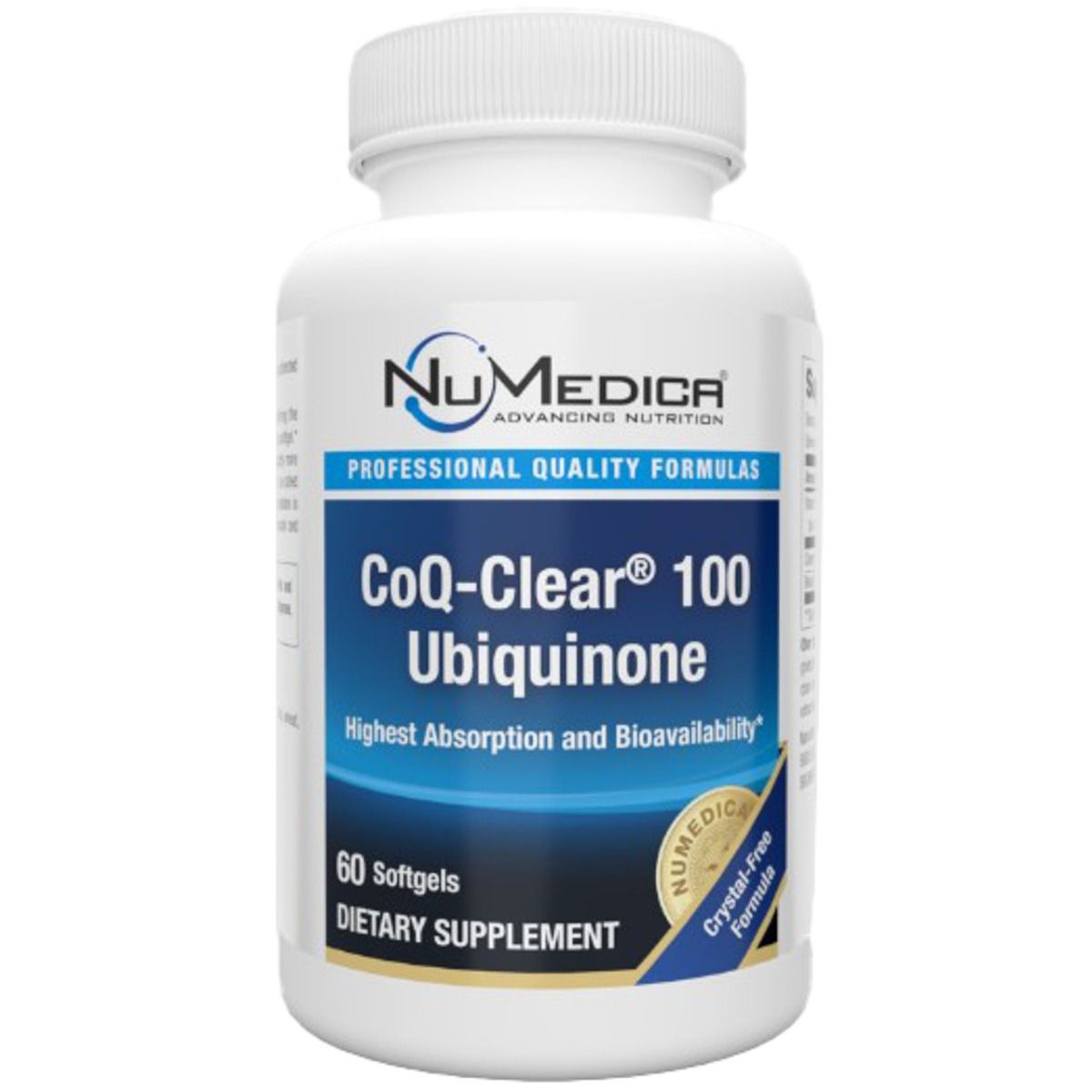 CoQ-Clear 100 Ubiquinone Softgels Citrus