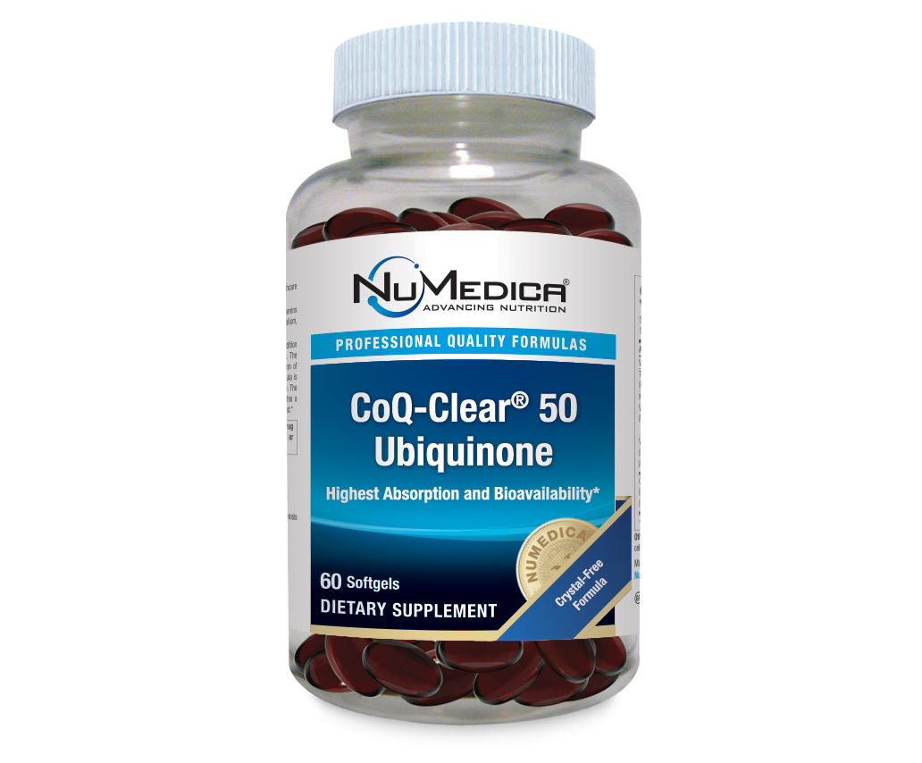 CoQ-Clear® 50 Ubiquinone (Citrus) Softgels Citrus